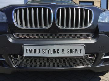 BMW X5 E70 Edelstahl Kühlergrill 2-Teilig