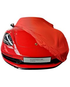 Porsche Boxster 718 Indoor Abdeckung - Rot